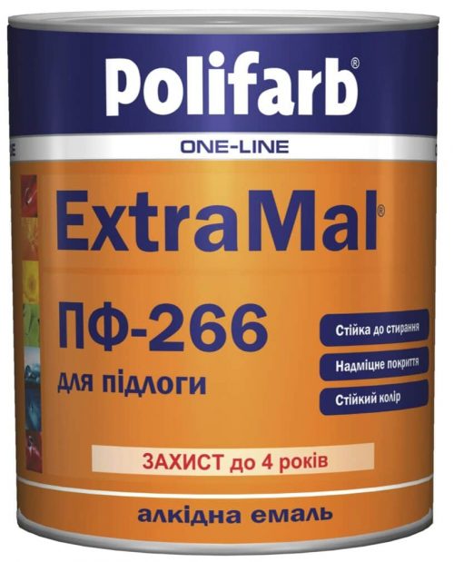 ЭкоМаль ПФ-266 алкидная эмаль для пола POLIFARB