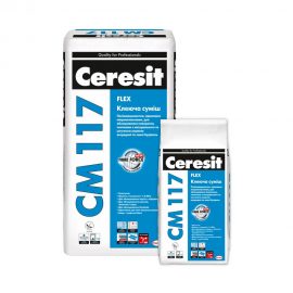 Клеящая смесь «Flex» CERESIT CM 117