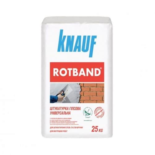 Штукатурка для потолков и стен KNAUF Rotband