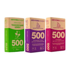 Цемент М500 KRYVYIRIGCEMENT