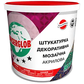 Декоративна штукатурка акрилова "Мозаїчка" для цоколя ANSERGLOB