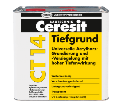 Грунтівка глибокопроникна CERESIT СТ-14